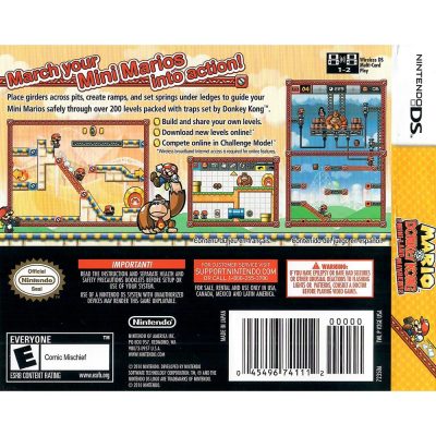 Mario Vs Donkey Kong Mini-Land Mayhem! Nintendo Ds