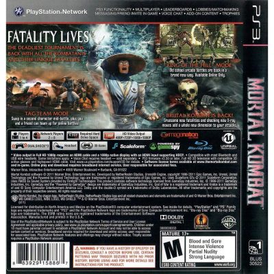 Mortal Kombat 9 Ps3