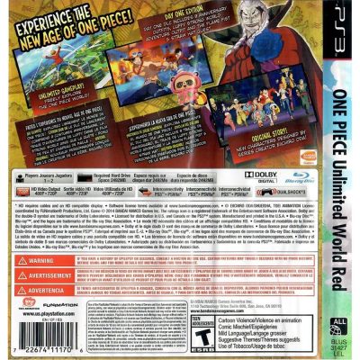 One Piece Unlimited World Red Ps3 #2