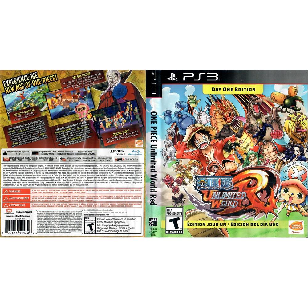 One Piece Unlimited World Red Ps3 #2 (Com Detalhe) (Jogo Mídia Física) -  Arena Games - Loja Geek