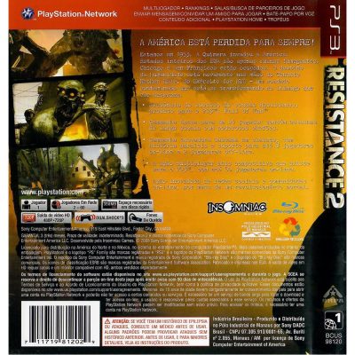 Resistance 2 Greatest Hits Ps3
