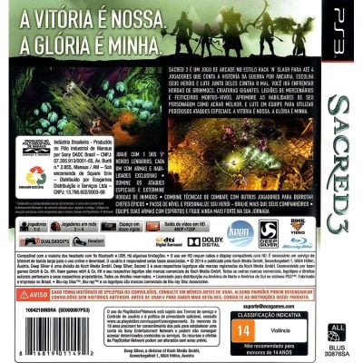 Sacred 3 Ps3