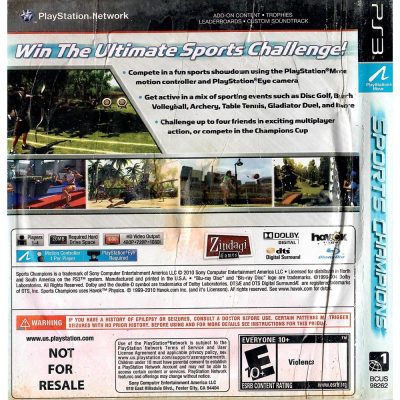 Sports Champions Ps3 #1