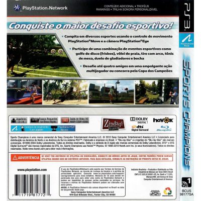 Sports Champions Ps3