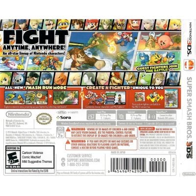 Super Smash Bros Nintendo 3Ds