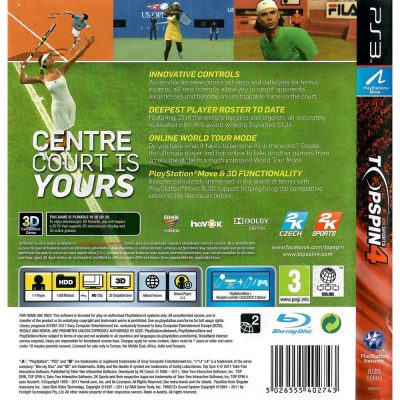 Top Spin 4 Ps3 #2