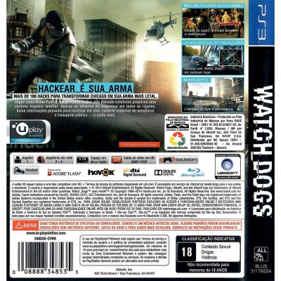 Watch Dogs Ps3