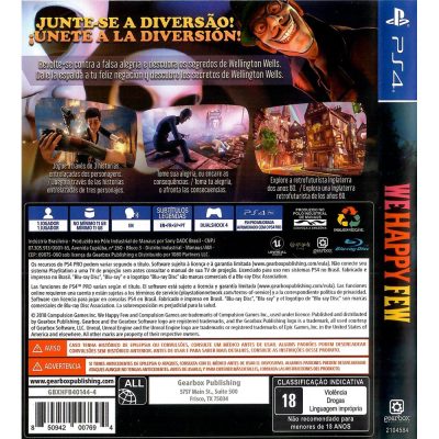 We Happy Few Ps4