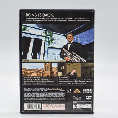 007 Quantum Of Solace - Ps2 (Riscos)