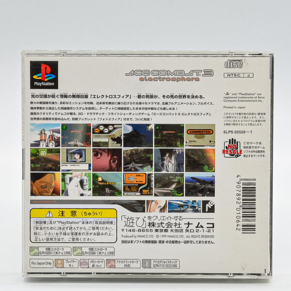 Ace Combat 3 Electrosphere - Ps1 (Japones)