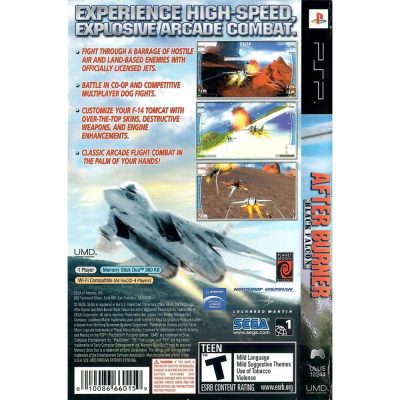 After Burner Black Falcon Psp