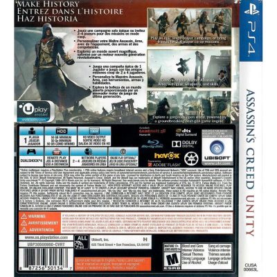 Assassins Creed Unity Ps4 #3
