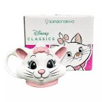 Caneca 3D Gata Marie 350Ml Caneca 3D Gata Marie 350Ml