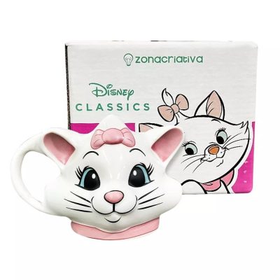 Caneca 3D Gata Marie 350Ml