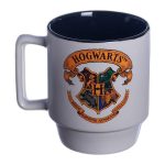 Caneca Tina Brasão De Hogwarts 400Ml Caneca Tina Brasão De Hogwarts 400Ml
