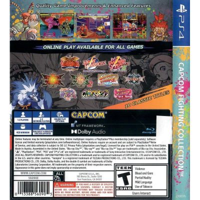 Capcom Fighting Collection Ps4
