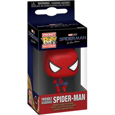 Chaveiro Funko Friendly Neighborhood Spider-Man (Pocket Pop Keychain Homem Aranha)