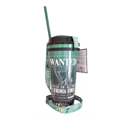 Copo Canudo Zoro 1Lt (Com Cordão)