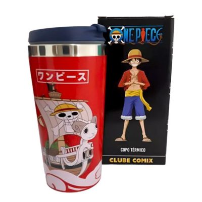 Copo Viagem 450Ml - One Piece Caveiras