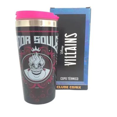 Copo Viagem 450Ml - Villains Ursula