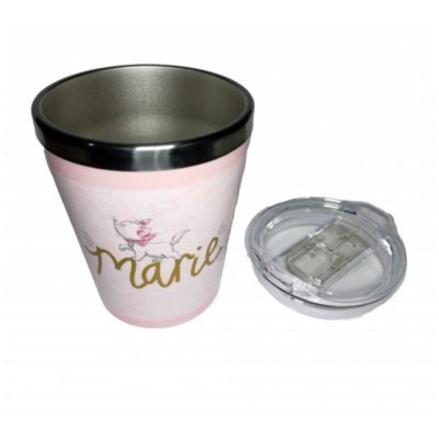 Copo Viagem Mini 400Ml - Disney Aristocats Marie