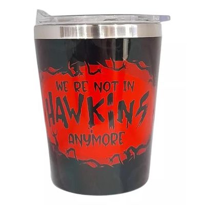 Copo Viagem Mini 400Ml - Stranger Things Hawkins