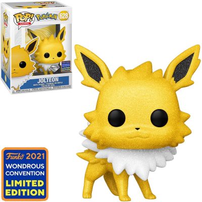 Funko Pop Jolteon 628 (Diamond) (Pokemon) (2021 Wondrous Convention)