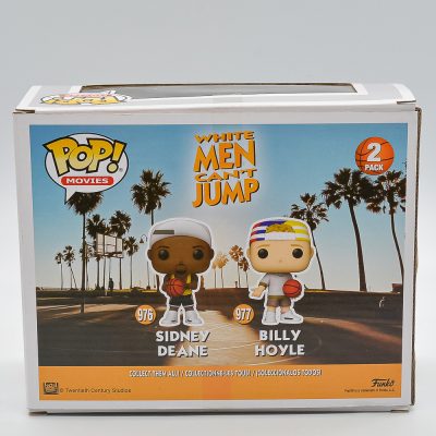 Funko Pop Sidney Deane & Billy Hoyle (2-Pack) (White Men Can't Jump)