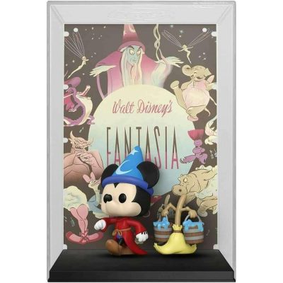 Funko Pop Sorcerer's Apprentice Mickey With Broom 07 (Disney 100) (Movie Posters)