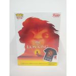 Funko Pop Tees – The Lion King Collector Box (Pop Mufasa Flocked 495 + Camiseta P) Funko Pop Tees - The Lion King Collector Box (Pop Mufasa Flocked 495 + Camiseta P)