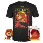 Funko Pop Tees – The Lion King Collector Box (Pop Mufasa Flocked 495 + Camiseta P) Funko Pop Tees - The Lion King Collector Box (Pop Mufasa Flocked 495 + Camiseta P)