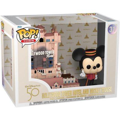 Funko Pop Town - Disney Hollywood Tower Hotel And Mickey Mouse 31
