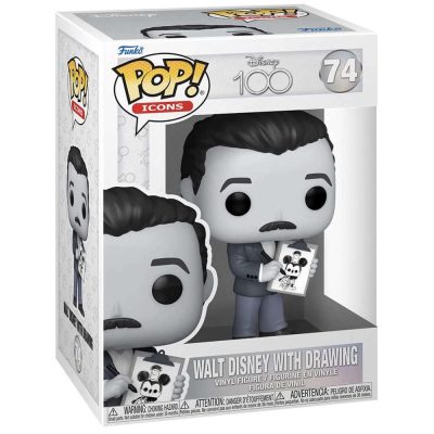 Funko Pop Walt Disney With Steamboat Mickey Drawing 74