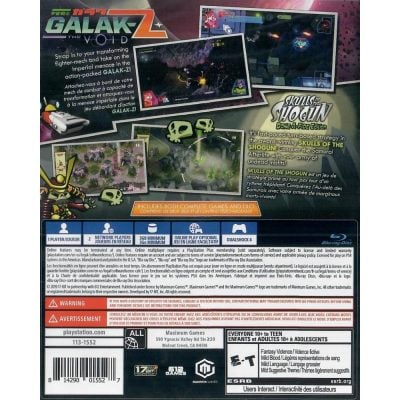 Galak-Z The Void / Skulls Of The Shogun Bone-A-Fide Ps4 (Platinum Pack)