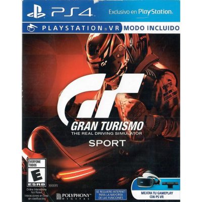 Gran Turismo Sport Ps4 (Cade De Papelão)