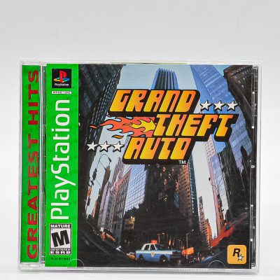 Grand Theft Auto (Gta) Ps1 (Jogo Mídia Física) (Original) (Greatest Hits)