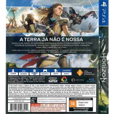 Horizon Zero Dawn Ps4