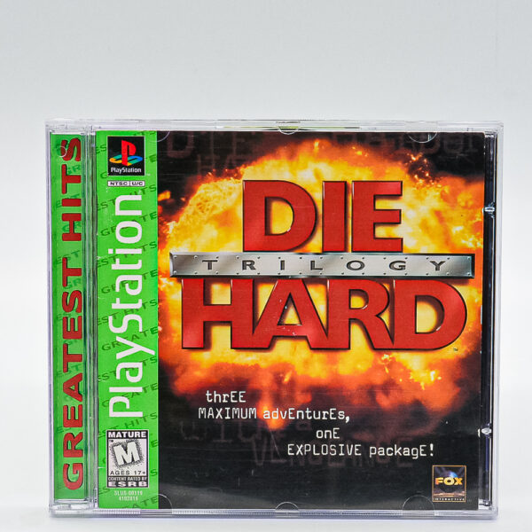 Jogo Die Hard Trilogy - Psone (Greatest Hits)