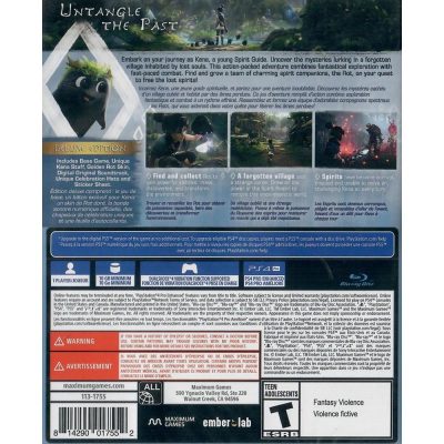Kena Bridge Of Spirits Deluxe Edition Ps4