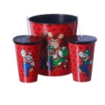 Kit Pipoca Super Mario Kit Pipoca Super Mario