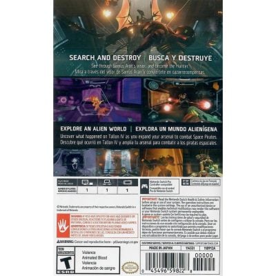 Metroid Prime Remastered Nintendo Switch
