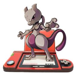 Miniatura Geek Mdf - Pokémon Mewtwo