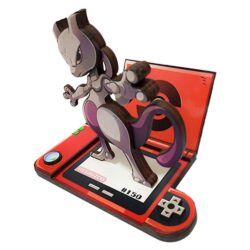 Miniatura Geek Mdf - Pokémon Mewtwo