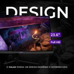 Monitor Gamer Mancer Valak, 23.6 Pol Va, Curvo, Fhd, 1Ms, 180Hz, Freesync E G-Sync, Hdmi/Dp, Mcr-Vlk24-Bl01 Monitor Gamer Mancer Valak, 23.6 Pol Va, Curvo, Fhd, 1Ms, 180Hz, Freesync E G-Sync, Hdmi/Dp, Mcr-Vlk24-Bl01