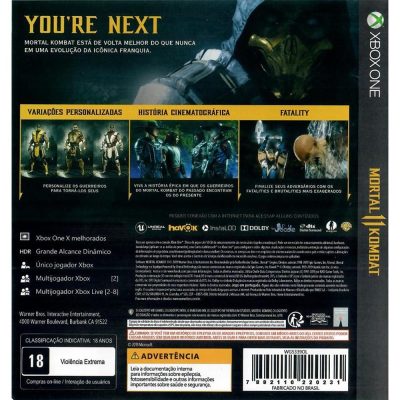 Mortal Kombat 11 Xbox One