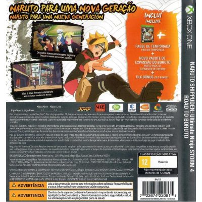 Naruto Shippuden Ultimate 4 Road To Boruto Xbox One