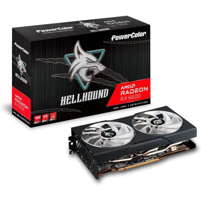 Placa De VÃdeo Power Color Radeon Axrx 6600 8Gb Gddr6