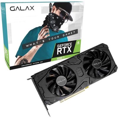 Placa De Video Galax Geforce Rtxâ„¢ 3060 Ti Lhr (1-Click Oc Feature)