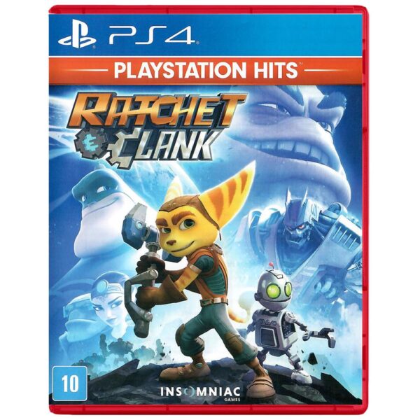 Ratchet E Clank Playstation Hits Ps4 (Seminovo) (Jogo Mídia Física)