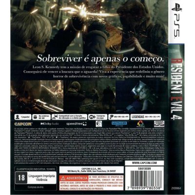 Resident Evil 4 Ps5